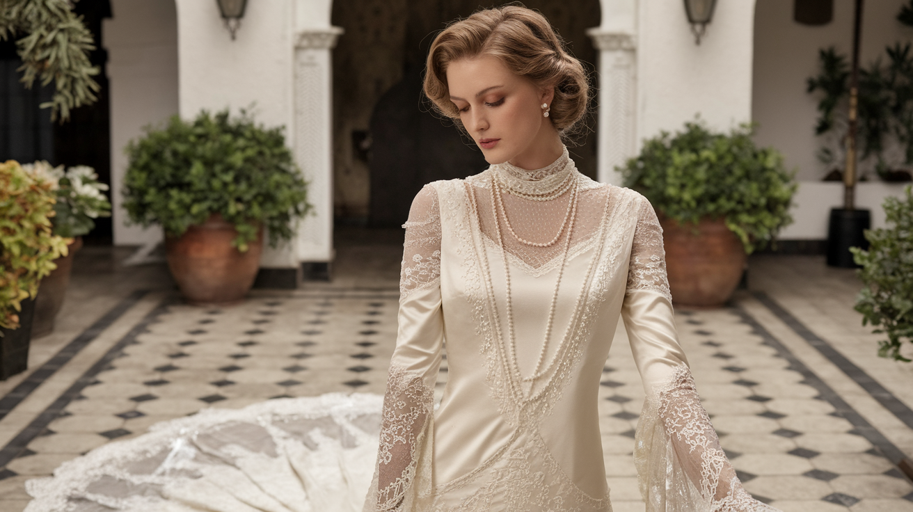 vintage style wedding dresses​