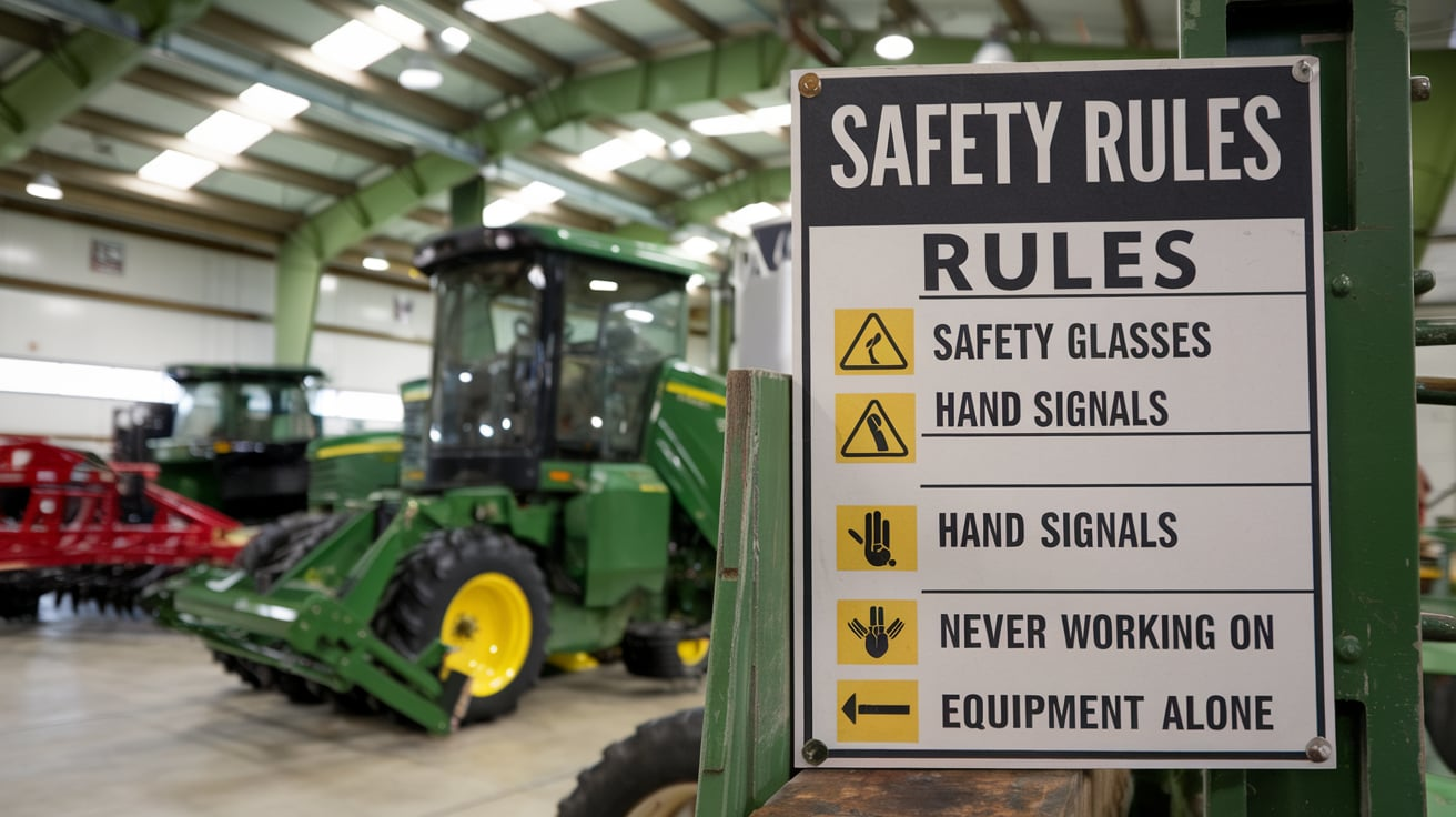 Safety rules ag tech WJMS Jackson County